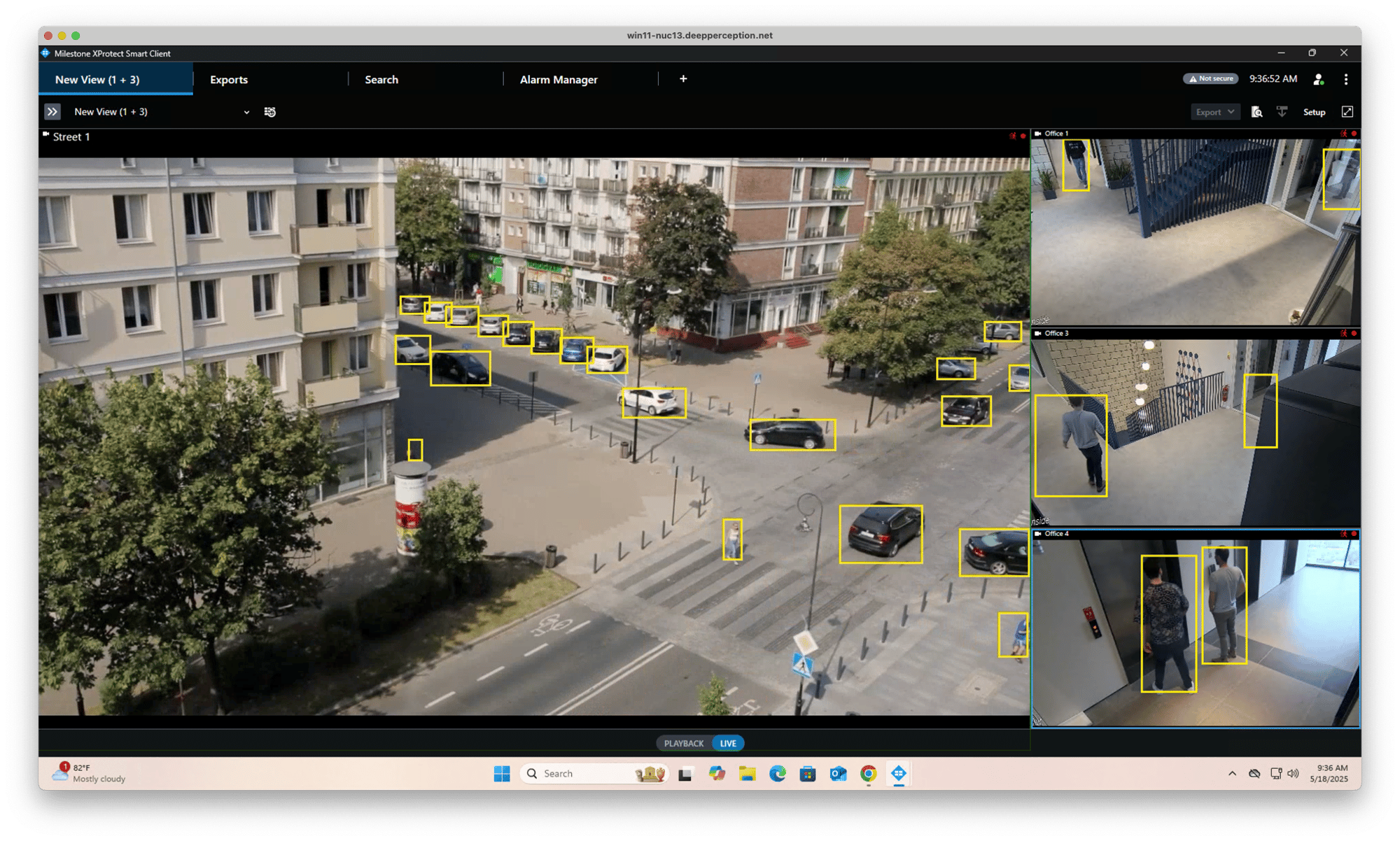 Live Bounding Boxes